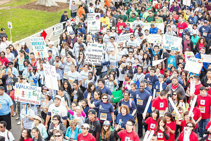 Thousands of runners and walkers will turn out at Grand Park Nov. 19 for the United Way of L.A.’s 10th annual HomeWalk, a 5K run/walk to raise public awareness and funds to end homelessness. Registration begins at 7 a.m. with the race starting at 8:45 a.m.
(Courtesy photo)